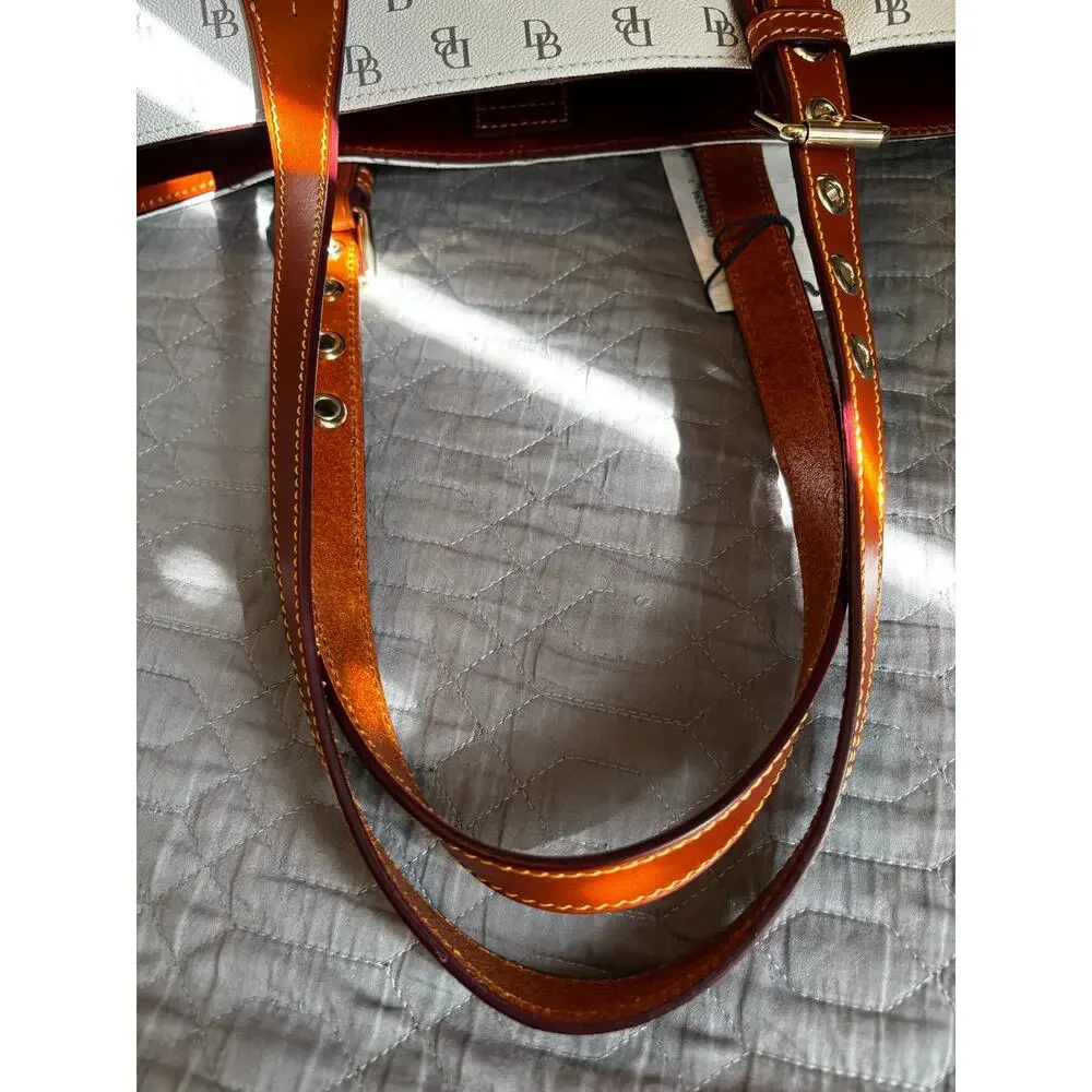Dooney & Bourke Gretta Emily Tote in Bone - NWT